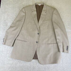 Joseph & Feiss Tan Suit Blazer